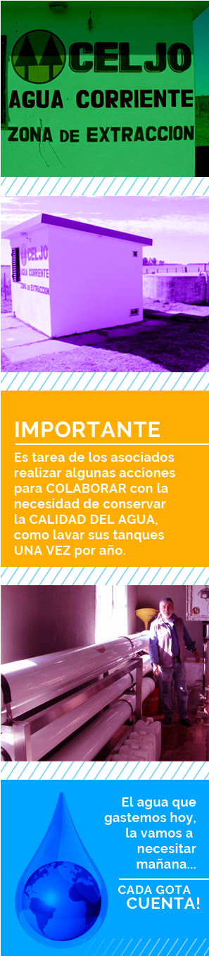 Información y recomendaciones para el cuidado del agua